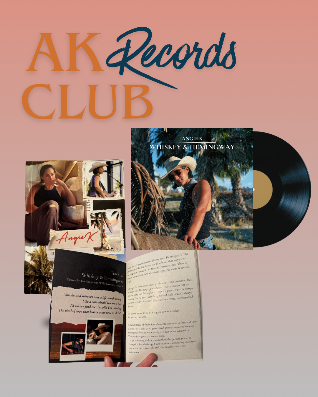 Pre- Order: Book + Signed Vinyl (ships in March)